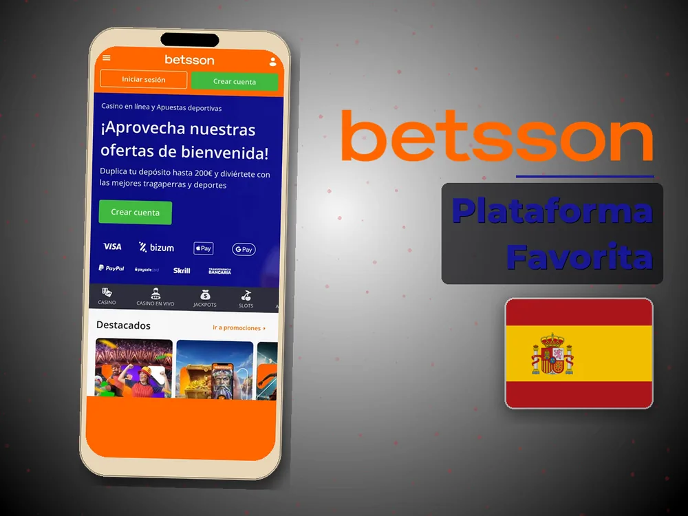 Betsson App Peru - Plataforma Favorita