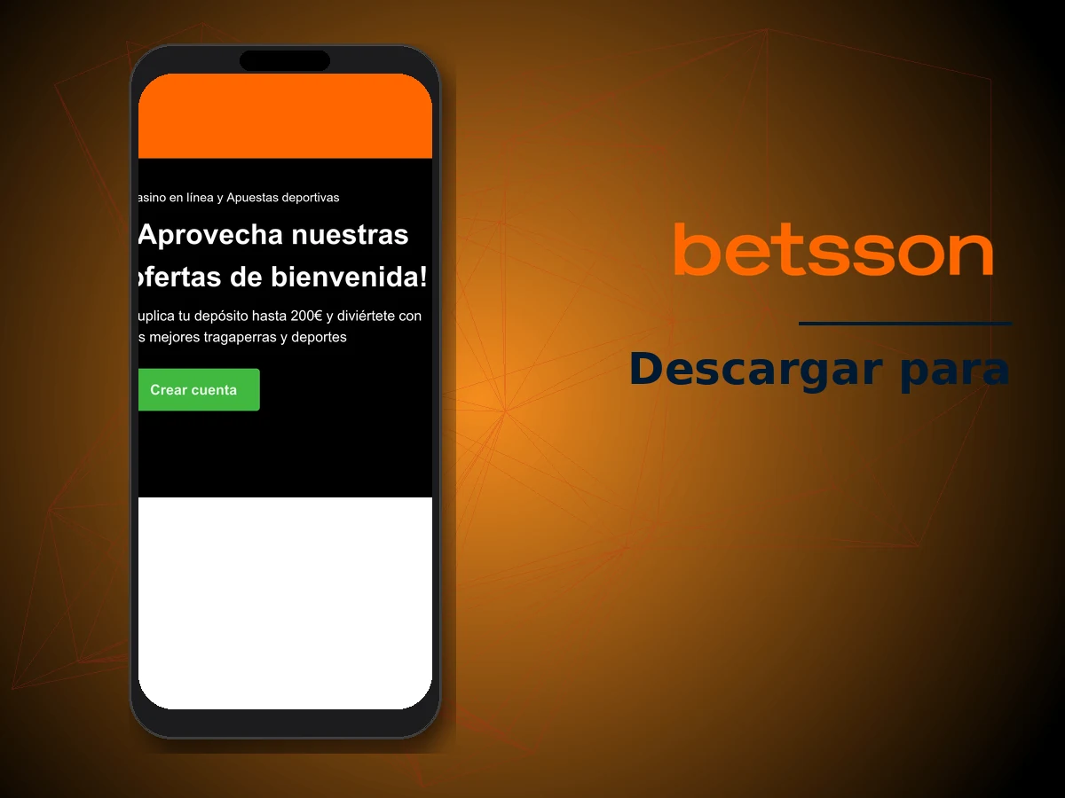 Betsson App Peru - Descargar para