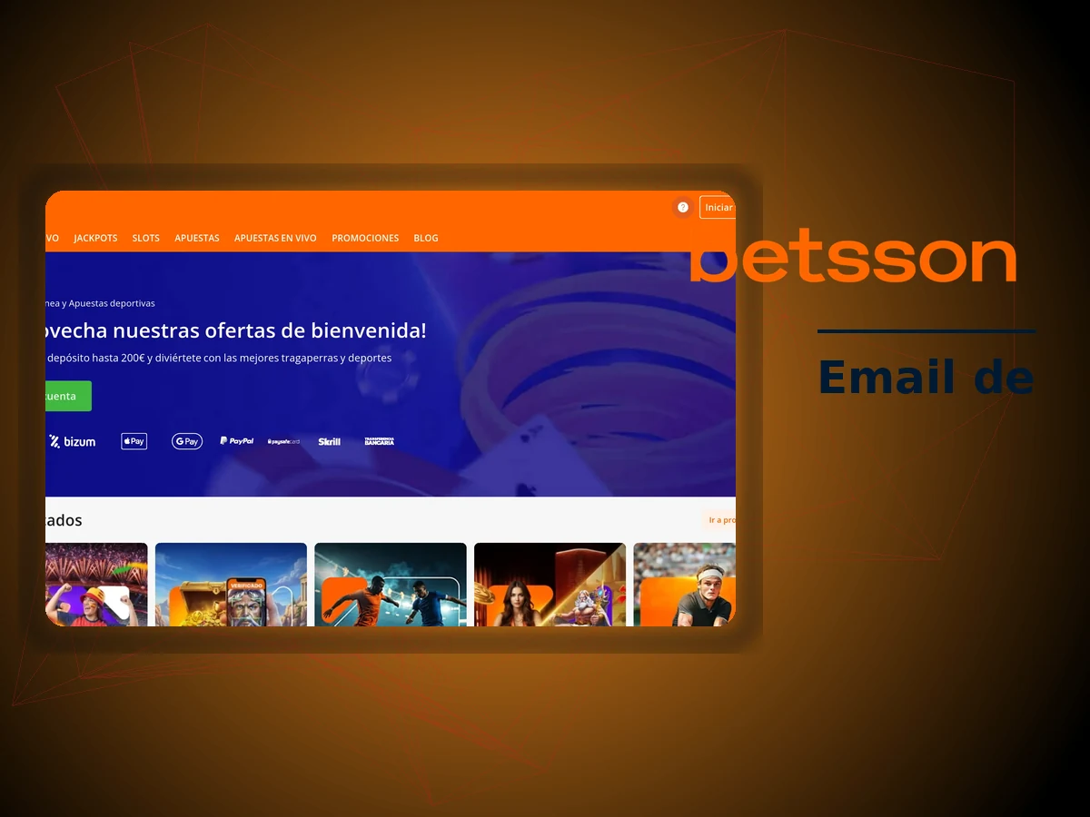 Betsson App Peru - Email de